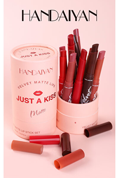Handaiyan Set 8 rujuri mate, hidratante,