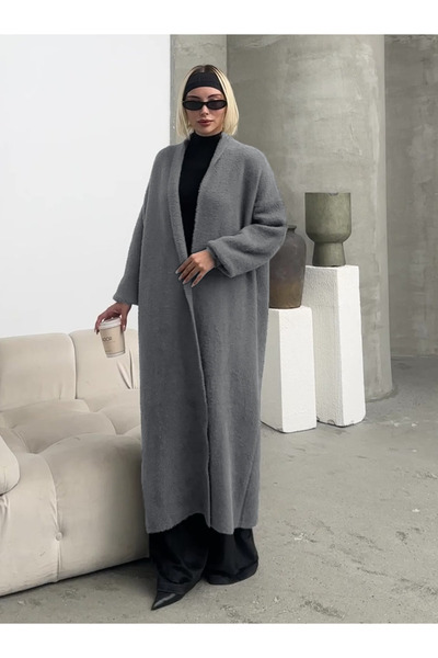 MAXXANA Ultra Soft Shawl Collar Long Knitwear Cardigan