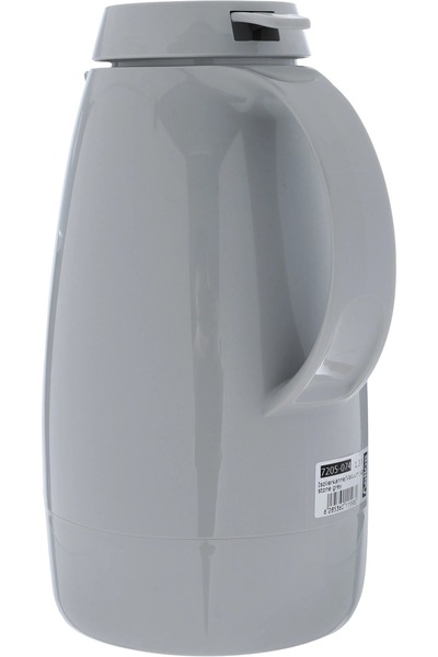 Helios thermos, 1.3 liters, thermal glass inner shell, plastic outer shell - light gray