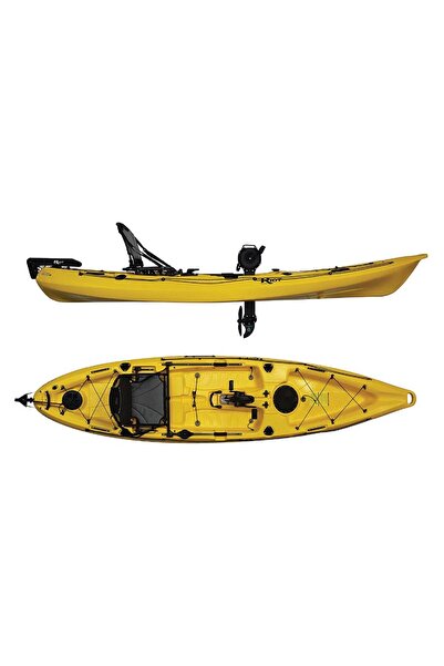 Genel Markalar Tek Kişilik Pedallı Kano, Sarı, Mako 12, Gezi Kanosu, Tek Kişi...