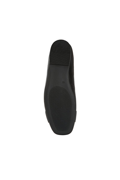 George Hogg Siyah Tokalı Deri Babet