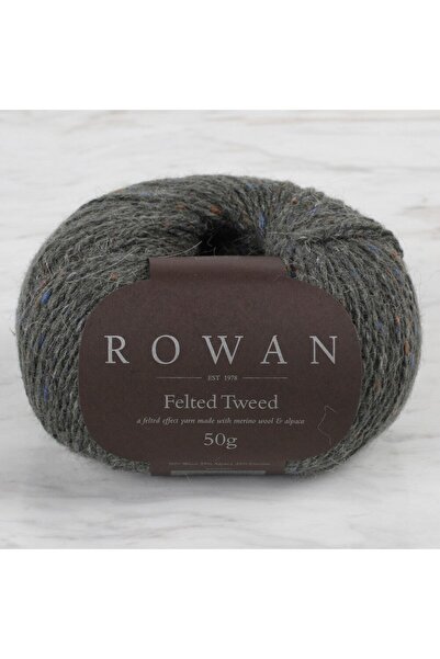 Rowan خيط توييد محبوك يدويًا باللون الأخضر 50 جرام - 172