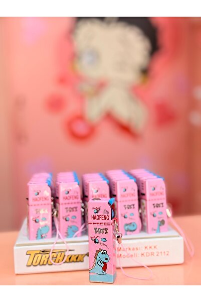 BETTY Anahtarlıklı Dinozor Çakmak