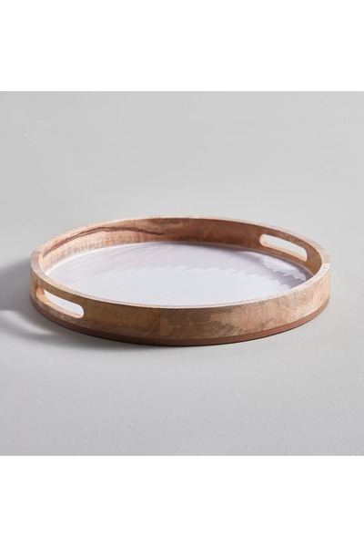 Generic Pearl Mango Wood Serving Tray
