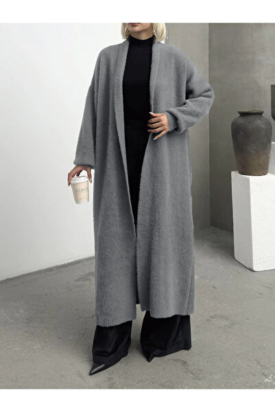 MAXXANA Ultra Soft Shawl Collar Long Knitwear Cardigan