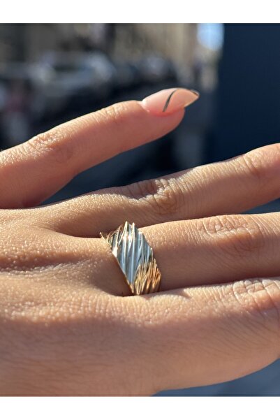 Has Kuyumcum 14 Ayar Altın Kalemli Yüzük