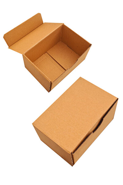 kutucum 9 x 14 x 7 CM 25 ADET KRAFT E-TİCARET BUTİK KUTUSU