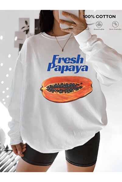 Jose Clothing Μακρυμάνικο φούτερ με στάμπα Premium Oversize Cut