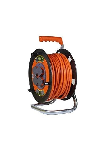 Bylion Seyyar Makaralı Uzatma Kablosu 3x2,5mm 50mt