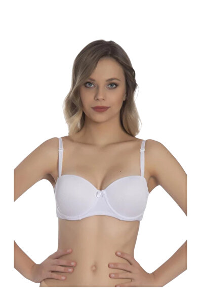 Ebru Σουτιέν Micro Luxury Push Up (με επένδυση) σιλικόνης χωρίς τιράντες EBRU...