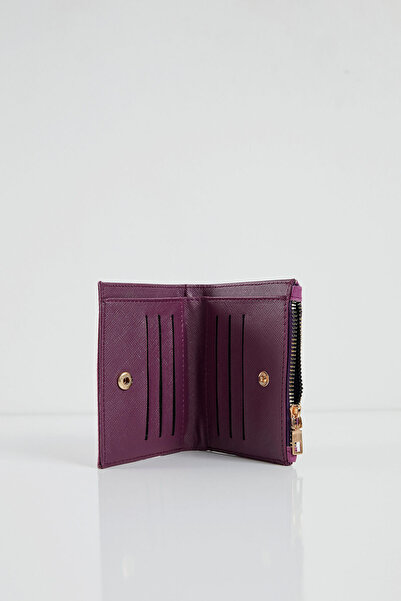 Arma Life Women's Purple Handbag with Coin Compartment and Zipper