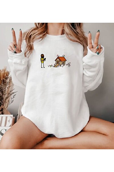 Jose Clothing Преміум-светр з довгими рукавами та принтом