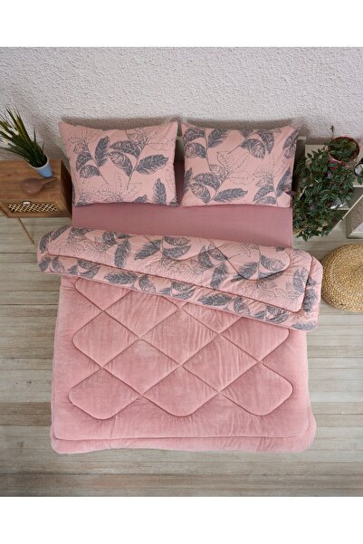 ETE HOMETEX Double Luxury Welsoft Bedspread Set 195X215Cm