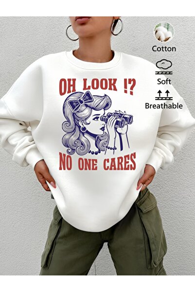 Jose Clothing Μακρυμάνικο φούτερ με στάμπα Premium Oversize Cut