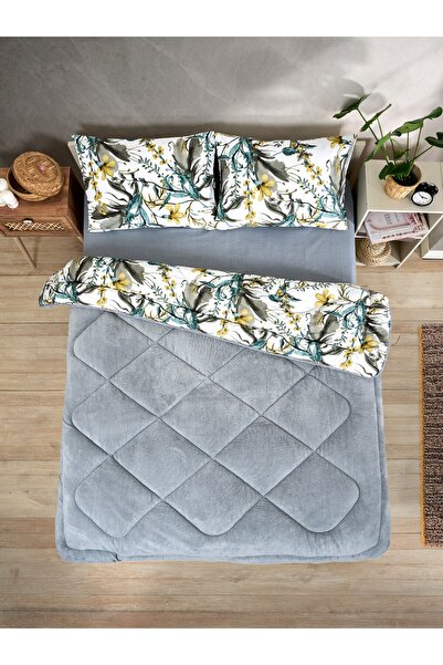 ETE HOMETEX Double Luxury Welsoft Bedspread Set 195X215Cm