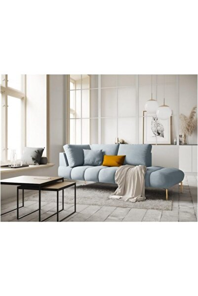 HoMeY furniture Homey Furniture 200cm Sofa, Sky Blue
