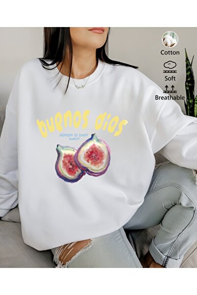 Jose Clothing Μακρυμάνικο φούτερ με στάμπα Premium Oversize Cut