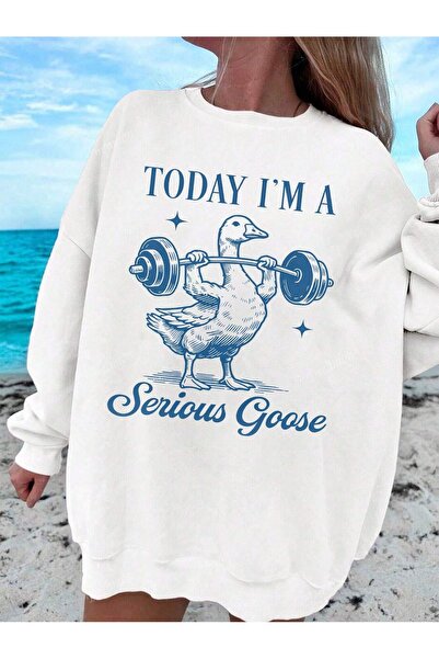 Jose Clothing Μακρυμάνικο φούτερ με στάμπα Premium Oversize Cut