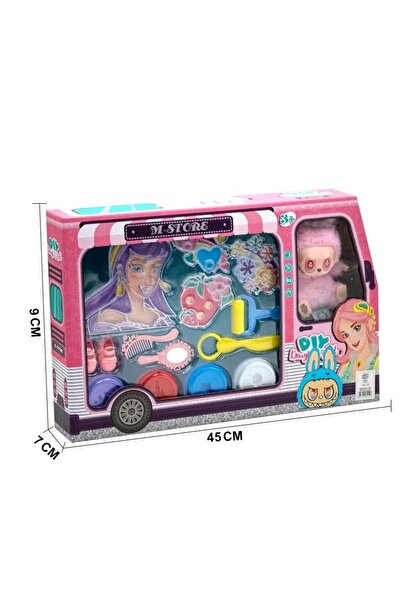 rexa مجموعة ألعاب مكياج لابوبو للبنات