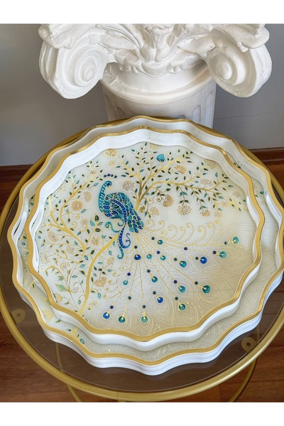 dunyazuccaciye Azade 2 Li Lüx Tepsi