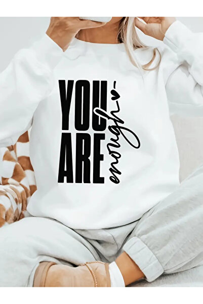 Jose Clothing Hanorac imprimat cu mânecă lungă, cu croială supradimensionată ...