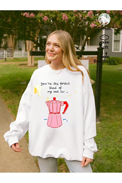 Jose Clothing Μακρυμάνικο φούτερ με στάμπα Premium Oversize Cut