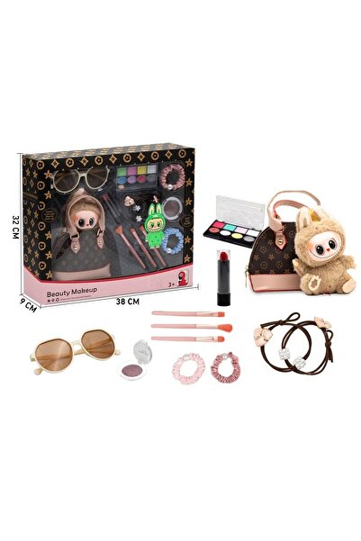 rexa دمى مع حقيبة حفلات ومجموعة مكياج للبنات