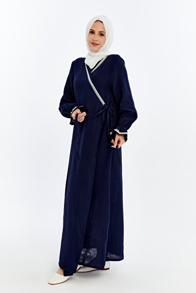 me like home Me-Like Müslin Ev-Namaz Elbisesi NMZ1502