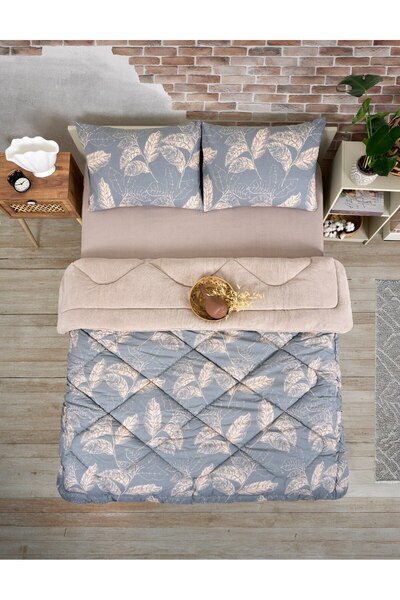 ETE HOMETEX Double Luxury Welsoft Bedspread Set 195X215Cm