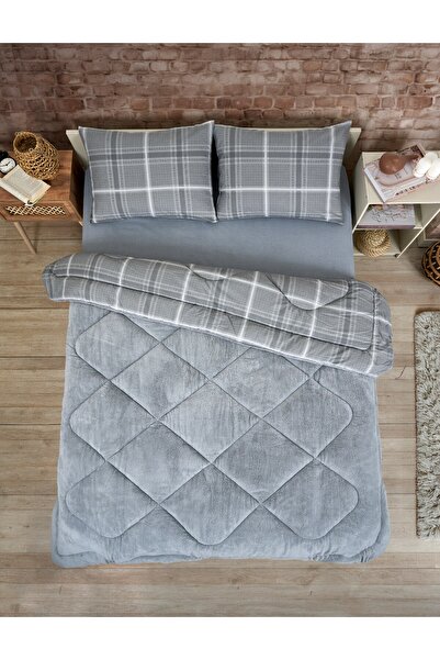 ETE HOMETEX Double Luxury Welsoft Bedspread Set 195X215Cm