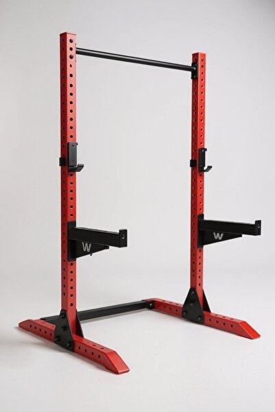 CEYSPORT PRO Squat Stand – Bench Press & Barfix Kullanımına Uygun (J-Cups + E...