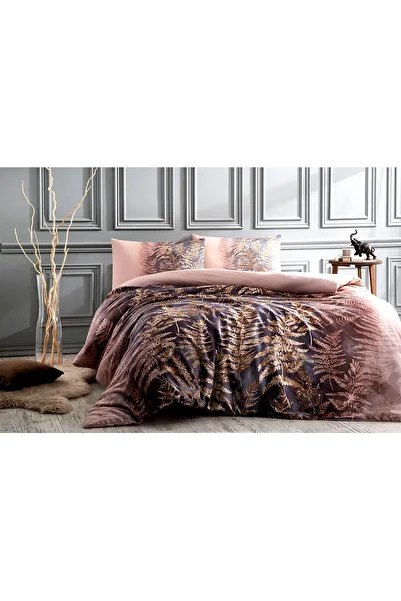 Özdilek -Bereket Çeyiz- Brisa Folha Double Bed Linen Set