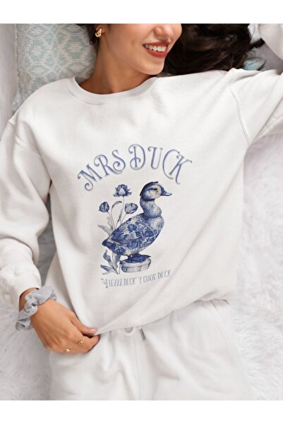 Jose Clothing Μακρυμάνικο φούτερ με στάμπα Premium Oversize Cut