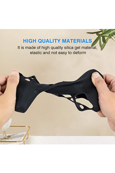 CRK TECH PS5 DualSense Uyumlu Ultra Kalite Yumuşak Silikon Kılıf – Gamepad Joystıck Koruyucu