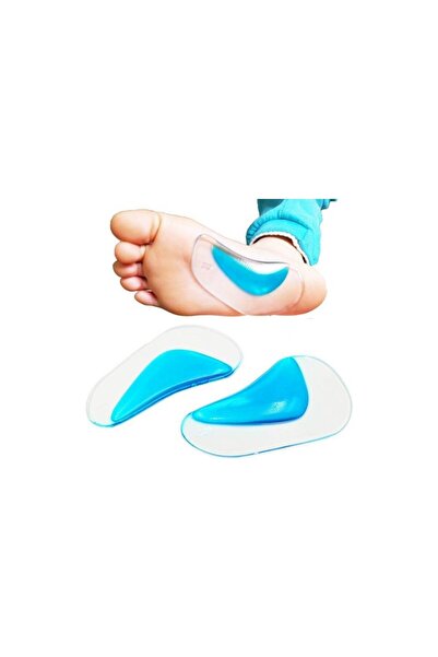 Wanderlust Unisex Düz Taban için Özel Tabanlık Destek 1 Çift Şeffaf Ortopedik...