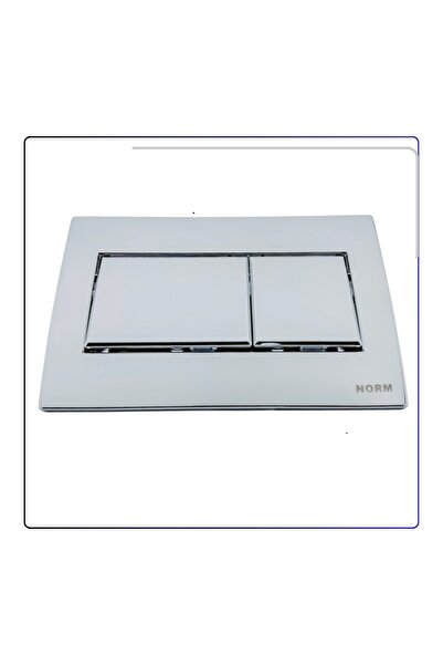 VitrA 437020YP Kumanda Paneli Grup Parlak Krom Norm (Ön Kısım)