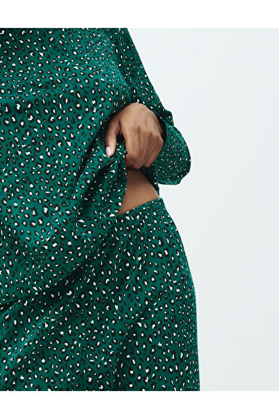 Marks & Spencer %100 Pamuklu Baskılı Pijama Takımı