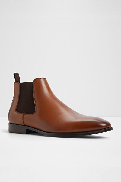 Aldo SOSA - Erkek Taba Hakiki Deri Slip-On Chelsea Bot