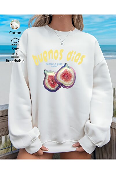 Jose Clothing Μακρυμάνικο φούτερ με στάμπα Premium Oversize Cut