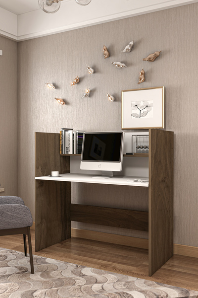 Givayo Mobilya SELİNA Çalışma Masası - Ofis Masası - Bilgisayar Masası - Maky...