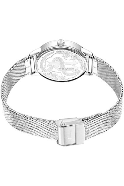 Police Camii Watch For Women White Mother Of Pearl Dial And Silver Mesh Bracelet
