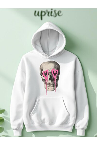 Vordevia Hanorac Dry Head cu imprimeu Cotton 3 Thread O supradimensionat