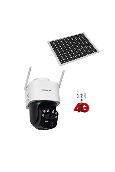 Casacop Q9 4G Güneş Panelli Sim Kartlı Solar Kamera