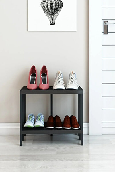 SevenHouse 2 Katlı Plastik Ayakkabılık, Plastik Ayakkabı Organizeri, Plastik ...