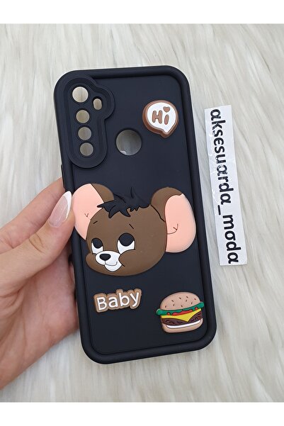 ZB Aksesuarda Moda حافظة سيليكون متوافقة مع هاتف REALME 5i - 6i - C3