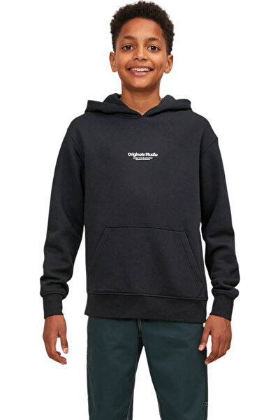 Jack & Jones Hoodie JACK &JONES Vesterbro PO JNR - 12242469-Black