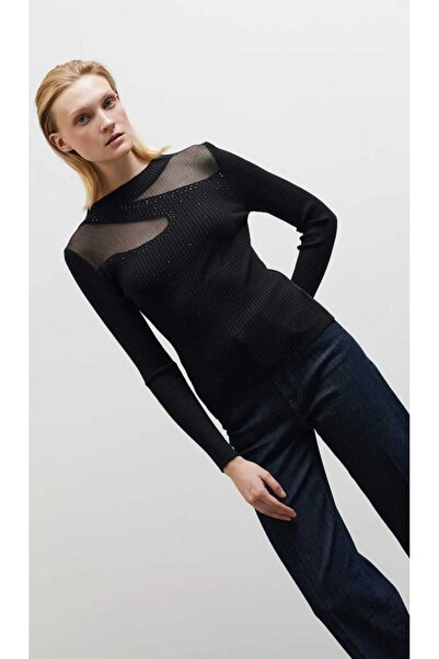 BSB Şeffaf ribana kazak