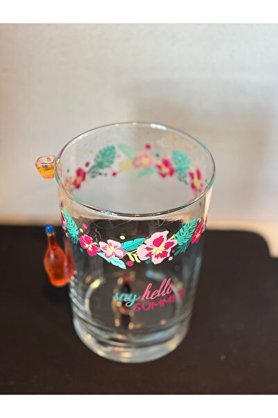 Sage Minyatür Desenli Su Bardağı