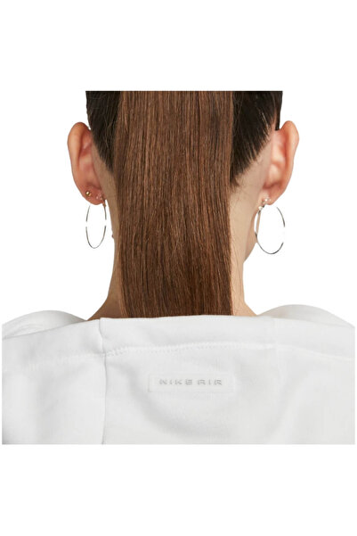 Nike Hanorac Air Oversized Cropped Fleece - DV8048-121