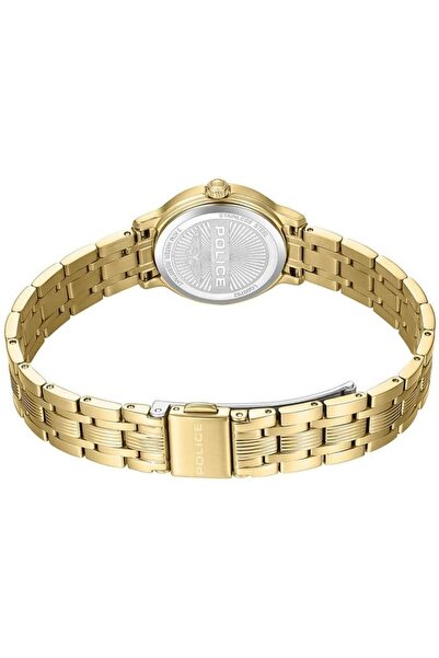 Police Charm Women’s 27mm Two-Tone Watch with Silver Dial, Gold-Plated Roman Numerals & 316L Stain